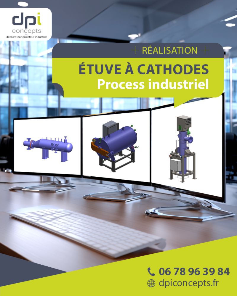 DPI Concepts Étuve à cathodes process industriel